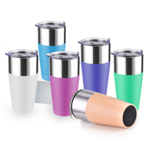 Gobelet à double paroi en acier inoxydable Cadeau d'hiver 20oz