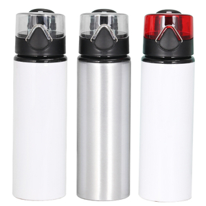 Bouteilles d'eau froide en aluminium réutilisables en gros