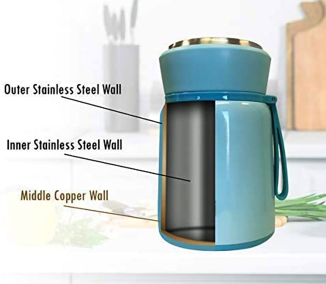 R&eacute;cipient d'aliments isol&eacute;s