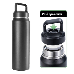 Acier inoxydable un cliquez sur un fabricant de bouteilles thermos
