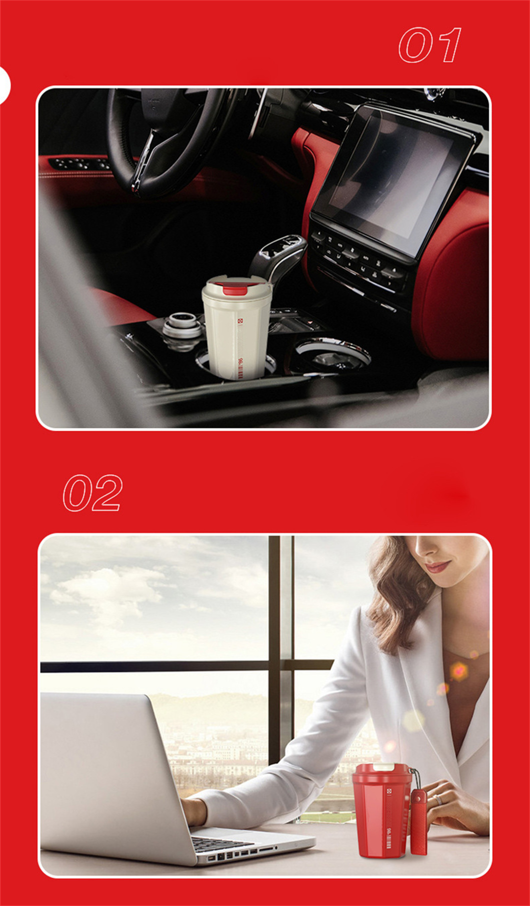 Gym Keep Hot en acier inoxydable Distributeur de tasse isol&eacute;e personnalis&eacute;e