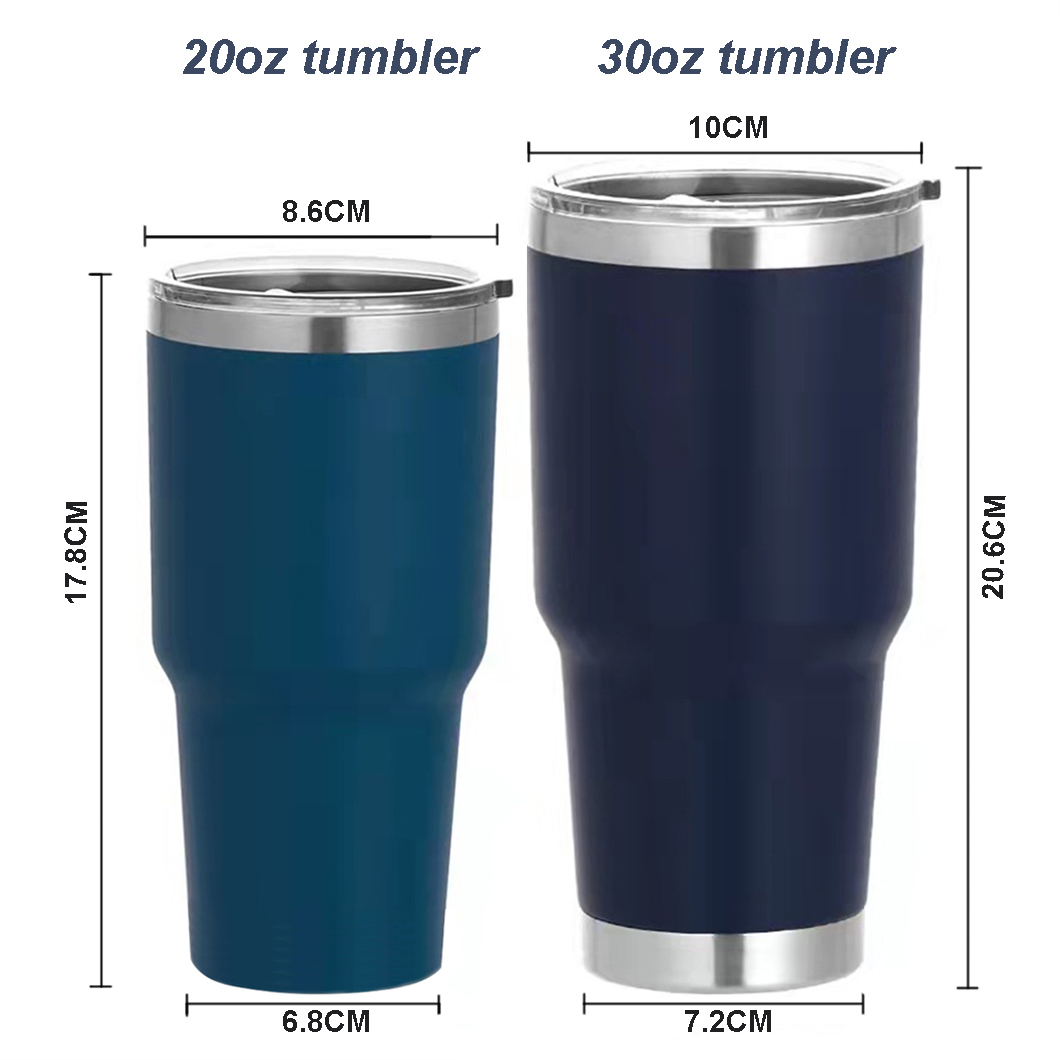 Tasses de gobelet de voiture thermique &agrave; isolation thermique avec fabricant de couvercle 