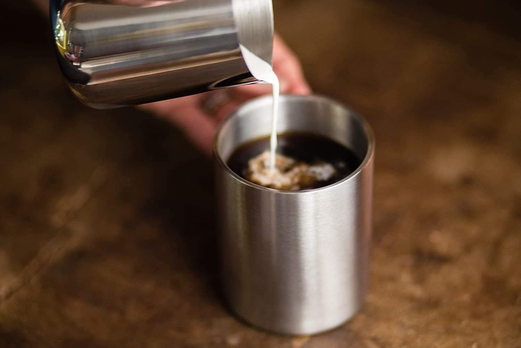 Tasses &agrave; caf&eacute; en acier inoxydable bon march&eacute; pour la promotion 