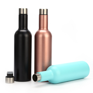 Joli flacon à vide 500 ml 750 ml ensemble cadeau de bouteille d'eau