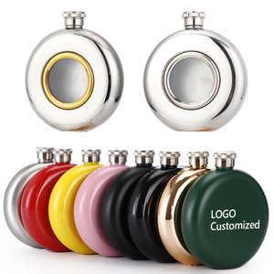 Flacon de hanche en acier inoxydable en vrac pour whisky rhum Groomsman