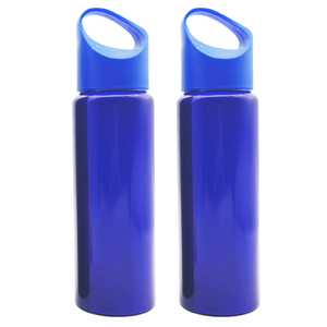 Bouteilles d'eau en aluminium personnalisées en gros avec logo