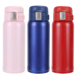 Bouteille d'eau thermos en acier inoxydable, bouteille de boisson directe