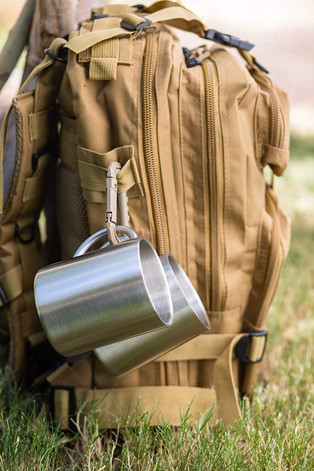 Tasses &agrave; caf&eacute; en acier inoxydable bon march&eacute; pour la promotion 