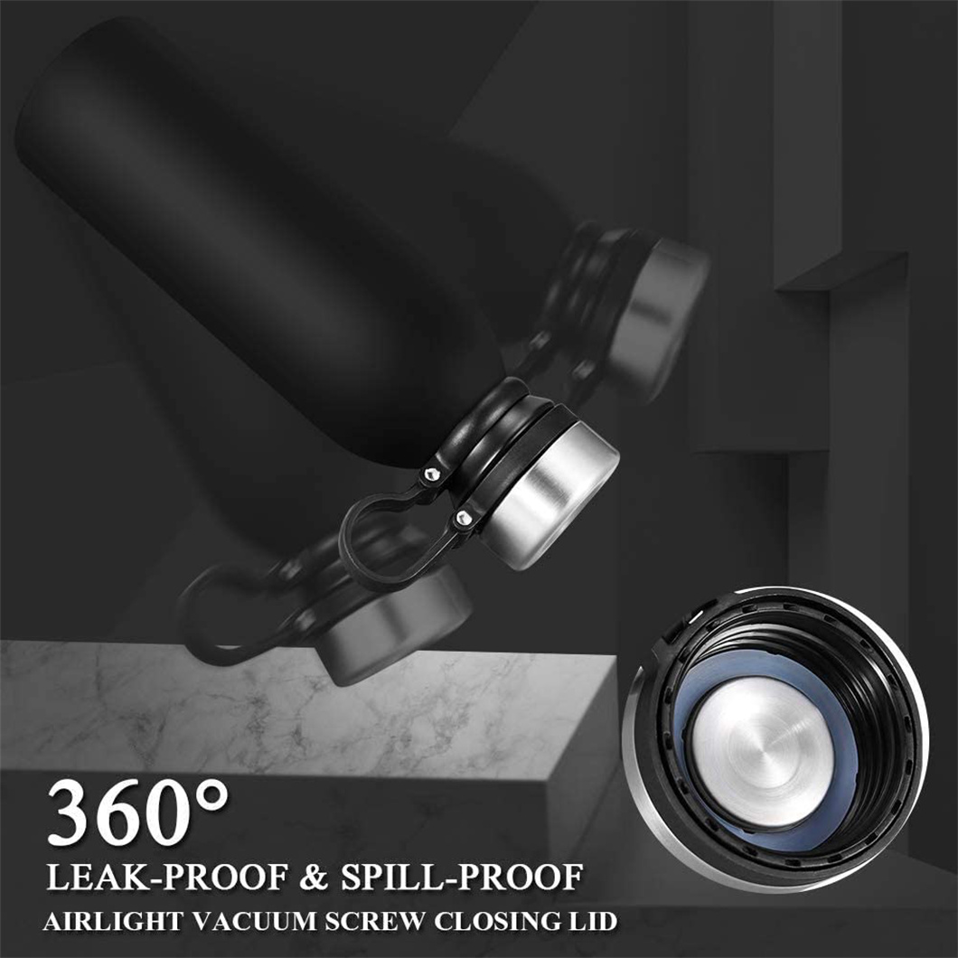 Isolation thermique en acier inoxydable personnalis&eacute; Bouteille d'eau chaude 