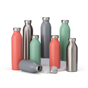 Thermos isolés en forme de flacons en acier inoxydable personnalisés